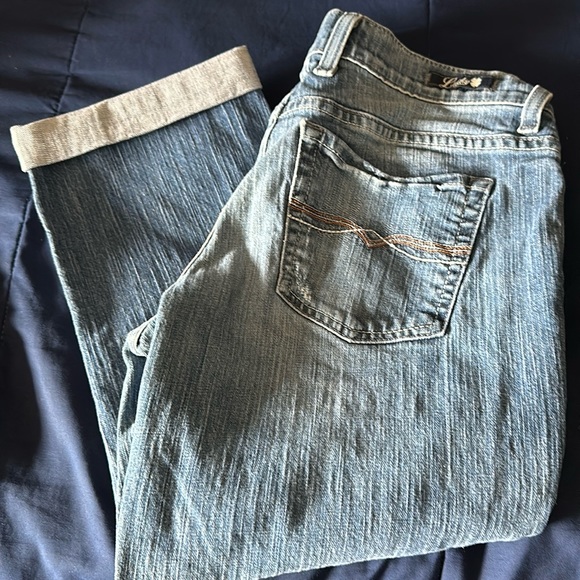 Women’s lucky brand Capri jeans - Picture 1 of 3